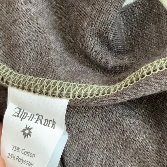 Alp-n-Rock EDELWEISS Turtleneck Top -Chocolate - Picture 13 of 16